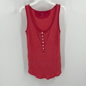 THE GAP  Pink Striped tank top  (S)